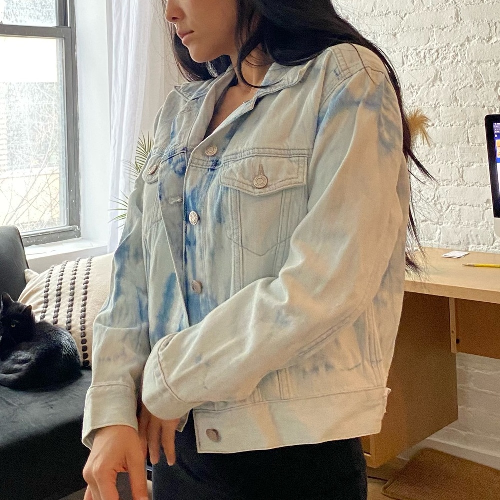 GAP denim acid wash jacket